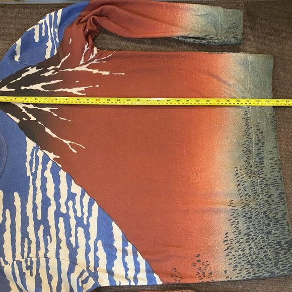 Mr. GuGu & Miss Go long sleeve Mountain Graphic Sweater XXL - Picture 8 of 9